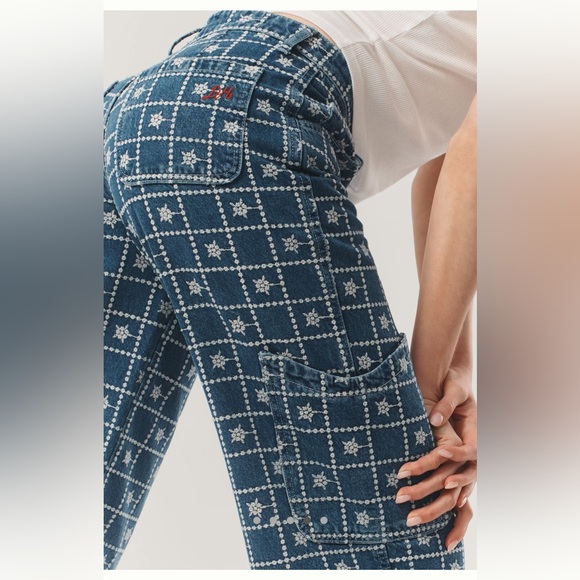 Damson Madder Drew Cargo Jeans - Picture 4 of 7